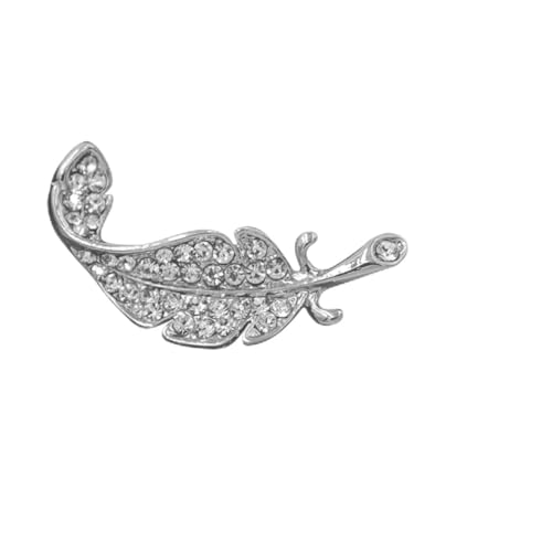 ROMISBABA 1 Stück Kreative Brosche für Damen Anstecknadel Legierung Vielseitiges Accessoire für Partys Veranstaltungen Silber ROMISBABA 1 Stück Kreative Brosche für Damen Anstecknadel Legierung Vielseitiges Accessoire für Partys Veranstaltungen Silber von ROMISBABA