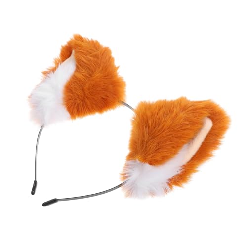 ROMISBABA 1 Stück Stoff Kopfhörer Plüsch Katzenhaarband Katzenohren Beanie Hasenohren ROMISBABA 1 Stück Stoff Kopfhörer Plüsch Katzenhaarband Katzenohren Beanie Hasenohren von ROMISBABA