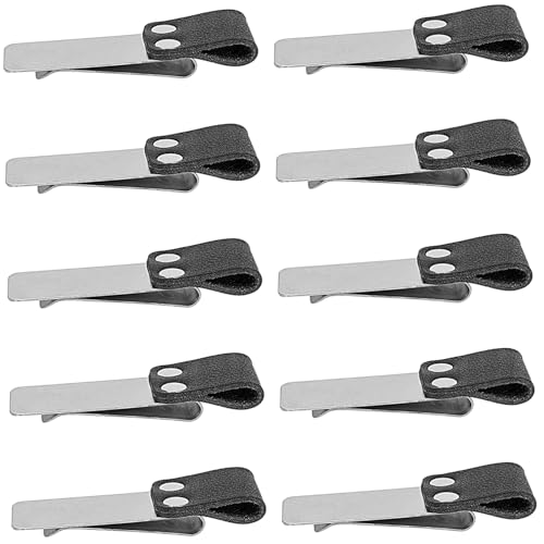 ROMISBABA 10 Stück Teiliges Geldscheinklammern Retrofarbene Langlebige Metall Cash Clips für Papierorganisation Leicht Kompakt für Büro Schule und Zuhause von ROMISBABA