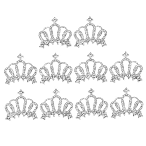ROMISBABA 10 Stück Teiliges Haarschmuck Langlebiger mit Funkelnden Kristallverzierungen für DIY Haaraccessoires Kleidung Taschen und Stilvolle Haarschmuckdekorationen von ROMISBABA