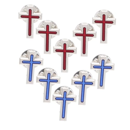 ROMISBABA 10stücke Kreuz-anstecknadeln Zur Erstkommunion Gebetsnadel-broschenanhänger Aus Zinklegierung Christliche Religiöse Nadeln Für Männer Und Frauen Andenkennadel ROMISBABA 10stücke Kreuz-anstecknadeln Zur Erstkommunion Gebetsnadel-broschenanhänger Aus Zinklegierung Christliche Religiöse Nadeln Für Männer Und Frauen Andenkennadel von ROMISBABA