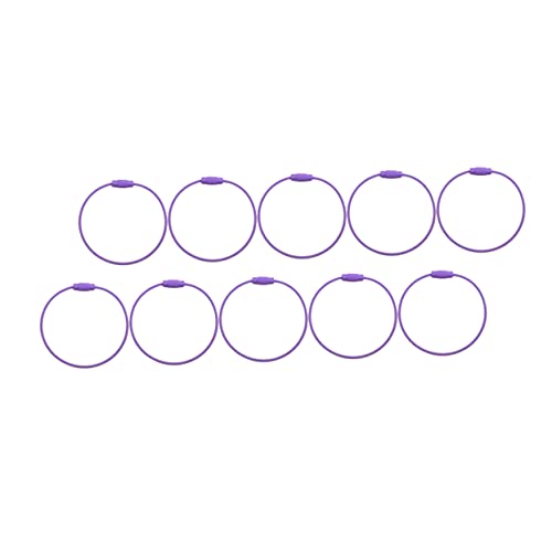 ROMISBABA Schlüsselanhänger-Set 10 Stück Schlüsselanhänger Schlüsselschnalle Schlüsselringteile Für von ROMISBABA