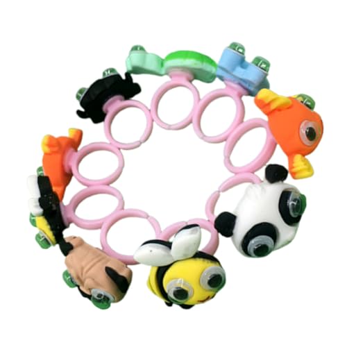 ROMISBABA 12 Stück Cartoon Tier Ringe Resin Bewegliche Augen Kreative Fingerprops für Geburtstagsfeiern Tägliches Zufälliges Muster ROMISBABA 12 Stück Cartoon Tier Ringe Resin Bewegliche Augen Kreative Fingerprops für Geburtstagsfeiern Tägliches Zufälliges Muster von ROMISBABA
