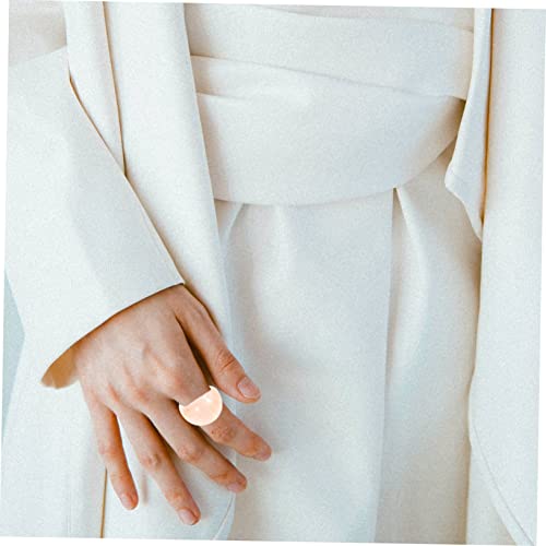 ROMISBABA 12 Stück Teiliges Retro Resin Chunky Ring Bunte Acrylringe mit Diamantoptik Modischer Schmuck für Damen Robuste und Bequeme Statement Fingerringe für Geburtstag und Alltag von ROMISBABA