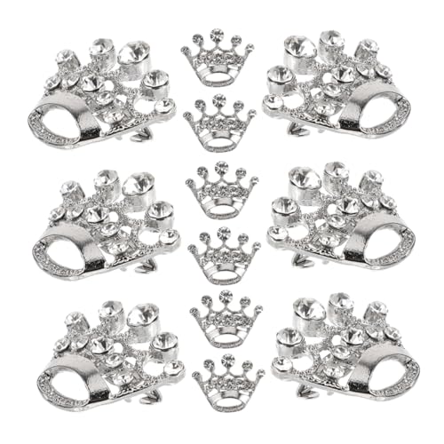 ROMISBABA 15 Stück Mini -Kronbrosche Strass-Tiara-Brosche -Anstecknadel Kronstift kleiner Kronenstift Strass-Kronennadel Crown Badge Brosche Pin Festzug-Tiara-Krone Strasssteine Silber ROMISBABA 15 Stück Mini -Kronbrosche Strass-Tiara-Brosche -Anstecknadel Kronstift kleiner Kronenstift Strass-Kronennadel Crown Badge Brosche Pin Festzug-Tiara-Krone Strasssteine Silber von ROMISBABA