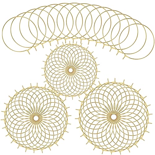 ROMISBABA 150 Stück DIY Ohrring Komponenten Bead Hoops für Schmuckherstellung Goldfarbene Creolen für Kreative Projekte und ROMISBABA 150 Stück DIY Ohrring Komponenten Bead Hoops für Schmuckherstellung Goldfarbene Creolen für Kreative Projekte und von ROMISBABA