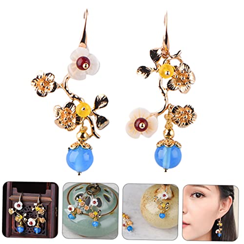ROMISBABA 1Paar Asymmetrische Pflaumenblüten Ohrringe für Frauen Eleganter Ohrschmuck Umweltfreundliches Material Partys Stilvolle Ohrdekoration ROMISBABA 1Paar Asymmetrische Pflaumenblüten Ohrringe für Frauen Eleganter Ohrschmuck Umweltfreundliches Material Partys Stilvolle Ohrdekoration von ROMISBABA