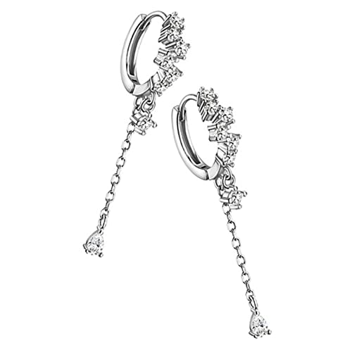 ROMISBABA 1Paar Dangle Ohrringe mit Quasten Ohrstecker für Damen Hochzeiten Partys Freizeit Besondere Anlässe Leicht von ROMISBABA