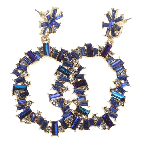 ROMISBABA 1Paar Extravaganter Acrylohrring für Damen Stilvolle Blaue Ohranhänger für Partys Besondere Anlässe Leicht für Modebewusste ROMISBABA 1Paar Extravaganter Acrylohrring für Damen Stilvolle Blaue Ohranhänger für Partys Besondere Anlässe Leicht für Modebewusste von ROMISBABA