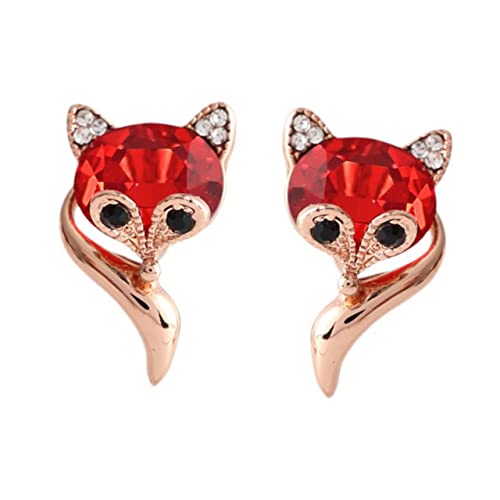 ROMISBABA 1Paar Fuchs Ohrringe für Frauen Hypoallergen Süßes Design Roségold für Besondere Anlässe Vielseitig Kombinierbar mit Verschiedenen Outfits ROMISBABA 1Paar Fuchs Ohrringe für Frauen Hypoallergen Süßes Design Roségold für Besondere Anlässe Vielseitig Kombinierbar mit Verschiedenen Outfits von ROMISBABA