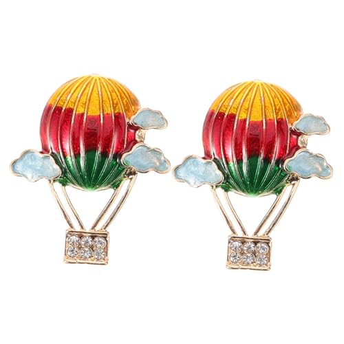 ROMISBABA 1Paar Heißluftballon Ohrringe für Frauen Niedliche Ohrstecker mit Funkelnden Strasssteinen Einzigartiger Modeschmuck für Design ROMISBABA 1Paar Heißluftballon Ohrringe für Frauen Niedliche Ohrstecker mit Funkelnden Strasssteinen Einzigartiger Modeschmuck für Design von ROMISBABA