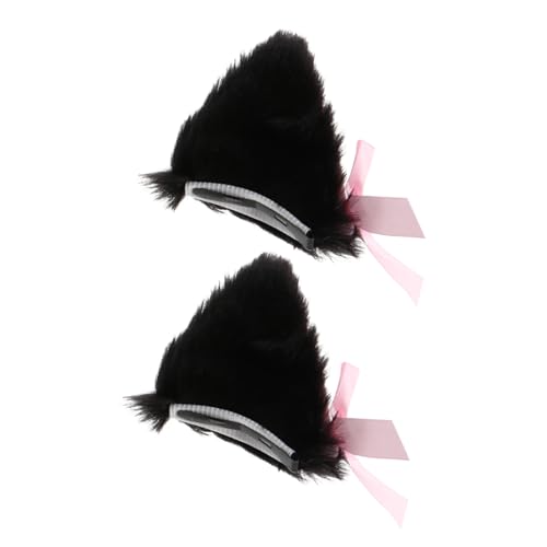 ROMISBABA 1Paar Katzenohr Haarspangen Haarnadeln für Cosplay Kostüm Events Leichtes Design für Erwachsene für Karneval Halloween Partys Hochwertiges von ROMISBABA