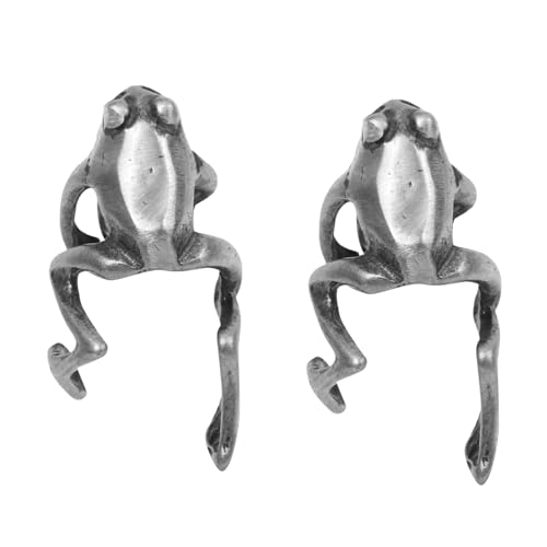 ROMISBABA 1Paar Kreative Ohrclips für Damen Sterling Silber Retro nicht Durchbohrt Modischer Ohrschmuck für Parties ROMISBABA 1Paar Kreative Ohrclips für Damen Sterling Silber Retro nicht Durchbohrt Modischer Ohrschmuck für Parties von ROMISBABA