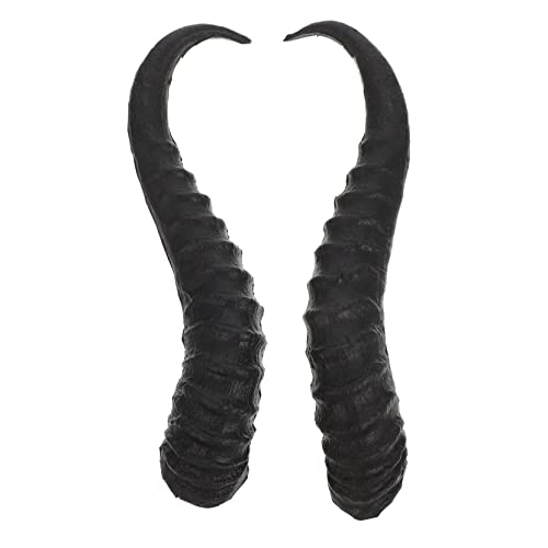 ROMISBABA Künstliche Geweihhörner für Selbstgemacht Stirnband Kunststoff Schafhörner Cosplay Partyzubehör für Halloween Kostümzubehör Einheitsgröße von ROMISBABA