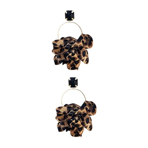 ROMISBABA 1Paar Leopardenmuster Ohrringe für Frauen Retro Chic Dangler Ohrschmuck Leicht Angenehm zu Perfektes Accessoire für Outfit für Freundinnen ROMISBABA 1Paar Leopardenmuster Ohrringe für Frauen Retro Chic Dangler Ohrschmuck Leicht Angenehm zu Perfektes Accessoire für Outfit für Freundinnen von ROMISBABA