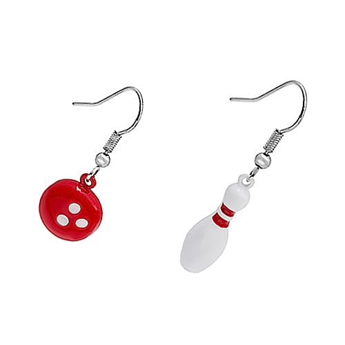 ROMISBABA 1Paar Ohrringe Legierung Baumeln Ohr Anhänger für Bowling Fans Leicht Modern Perfektes Accessoire für Kreative Geschenkidee ROMISBABA 1Paar Ohrringe Legierung Baumeln Ohr Anhänger für Bowling Fans Leicht Modern Perfektes Accessoire für Kreative Geschenkidee von ROMISBABA