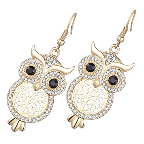 ROMISBABA 1Paar Ohrringe für Frauen Stilvolle Eulenbaumelohrringe Modischer Modeschmuck mit Leichtes Design für für Freundinnen Frauen Einzigartiger ROMISBABA 1Paar Ohrringe für Frauen Stilvolle Eulenbaumelohrringe Modischer Modeschmuck mit Leichtes Design für für Freundinnen Frauen Einzigartiger von ROMISBABA