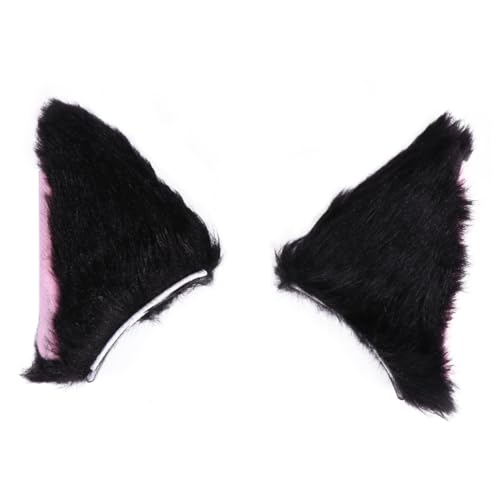 ROMISBABA 1Paar Plüsch Katzenohren Haarspange für Süße Haarklammer Kopfschmuck für Cosplay Partys Weiches Langlebiges Material für Frauen Perfektes ROMISBABA 1Paar Plüsch Katzenohren Haarspange für Süße Haarklammer Kopfschmuck für Cosplay Partys Weiches Langlebiges Material für Frauen Perfektes von ROMISBABA