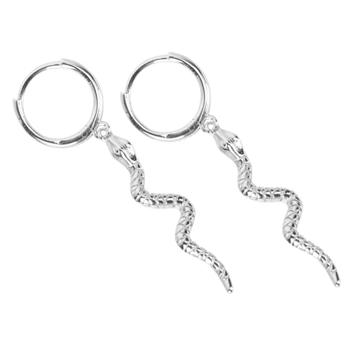 ROMISBABA 1Paar Schlangenohrringe für Damen Lange Eardrop Ohrstecker Schlangenform für Frauen Modischer Ohrschmuck ROMISBABA 1Paar Schlangenohrringe für Damen Lange Eardrop Ohrstecker Schlangenform für Frauen Modischer Ohrschmuck von ROMISBABA