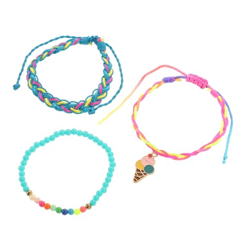 ROMISBABA 1Satz Böhmische Handgewebte Armbänder Bunten Perlen Freundschaftsarmbänder für Frauen Teenager für Geburtstagsfeiern Strand Tägliche Anlässe von ROMISBABA