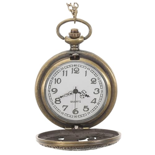 ROMISBABA 1Stk Klassische Taschenuhr Kabel Schmuck Makramee-Schnur Reize Armbänder Armband Anhänger Auto Retro Styles zinkleimverband Halskette Taschenuhr hochstihl Zinklegierung Retro-Uhr von ROMISBABA