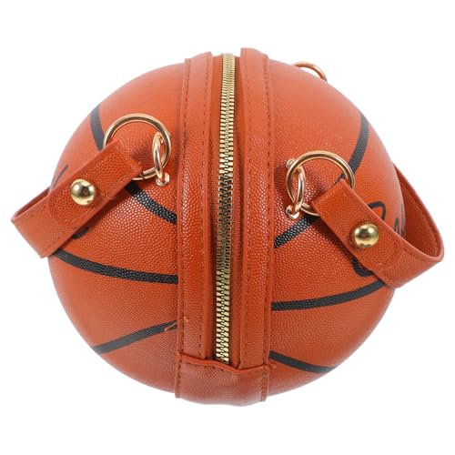 ROMISBABA 1Stück Basketball Form Umhängetasche für Damen Stilvolle Kleine Handtasche für Freizeit mit Ausreichend für Essentials ROMISBABA 1Stück Basketball Form Umhängetasche für Damen Stilvolle Kleine Handtasche für Freizeit mit Ausreichend für Essentials von ROMISBABA
