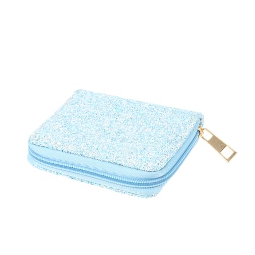 ROMISBABA 1Stück Kleine Damen Geldbörse PU Modischer Reißverschlussbeutel für Münzen Karten Kleine Gegenstände für Reisen Shopping Täglichen Gebrauch von ROMISBABA