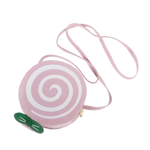 ROMISBABA 1Stück PU Umhängetasche für Lollipop Handtasche PU Kreative Kleine Umhängetasche für Damen Modisches Accessoire ROMISBABA 1Stück PU Umhängetasche für Lollipop Handtasche PU Kreative Kleine Umhängetasche für Damen Modisches Accessoire von ROMISBABA
