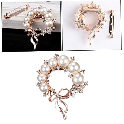 ROMISBABA 1Stück Perlenbrosche für Damen Anstecknadel mit Vielseitig Einsetzbar Kostümzubehör für Partys Perfektes Kleines Roségold ROMISBABA 1Stück Perlenbrosche für Damen Anstecknadel mit Vielseitig Einsetzbar Kostümzubehör für Partys Perfektes Kleines Roségold von ROMISBABA
