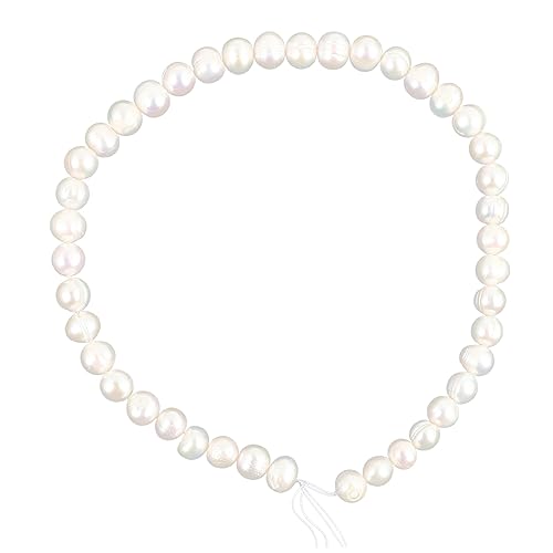 ROMISBABA 1Stück Perlenhalskette für Damen Süßwasserperlen Modischer Schmuck für Besondere Anlässe Tägliche Outfits Perfektes für Geliebte Menschen von ROMISBABA