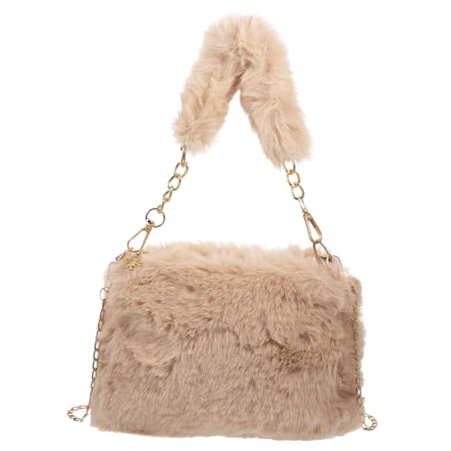 ROMISBABA 1Stück Plüsch Umhängetasche für Damen Große Kapazität Handtasche mit Einzigartigem Design für Strand Party Shopping Dating ROMISBABA 1Stück Plüsch Umhängetasche für Damen Große Kapazität Handtasche mit Einzigartigem Design für Strand Party Shopping Dating von ROMISBABA