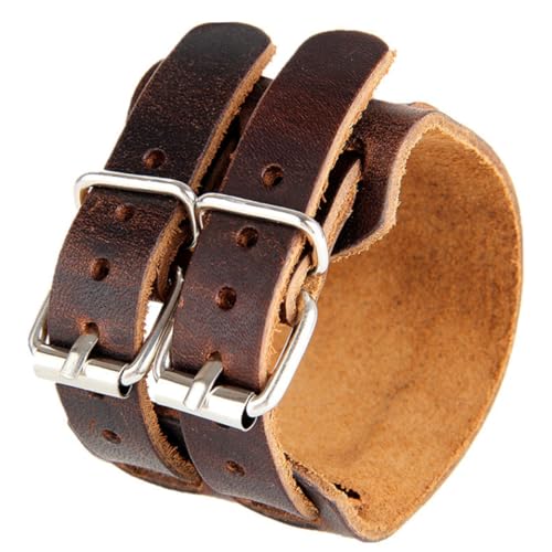 ROMISBABA 1Stück Vintage Armband für Männer Frauen Verstellbare Manschette Echtem Unisex Design Perfektes ROMISBABA 1Stück Vintage Armband für Männer Frauen Verstellbare Manschette Echtem Unisex Design Perfektes von ROMISBABA