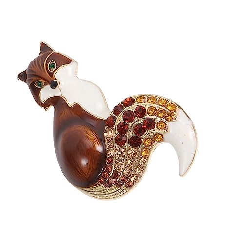 ROMISBABA 1stk Brosche Vintage-pins Modenadeln Für Kleidung Legierung Brown ROMISBABA 1stk Brosche Vintage-pins Modenadeln Für Kleidung Legierung Brown von ROMISBABA