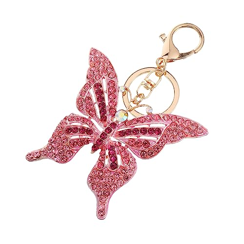 ROMISBABA Schmetterlings-schlüsselanhänger Schlüsselanhänger Mit Dekorativem Stylisches Taschenaccessoire Für Damen von ROMISBABA