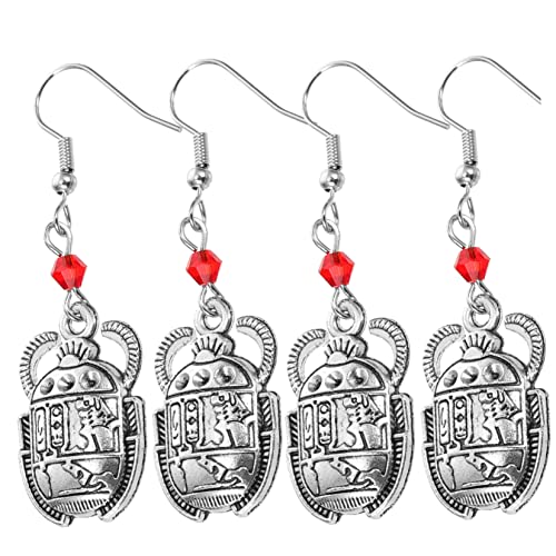 ROMISBABA 2 Paare Antike Ohrringe Vintage Damen Ohrringe im Boho Stil für Festivals und Geburtstagsgeschenke Einzigartiger Schmuck für Frauen von ROMISBABA