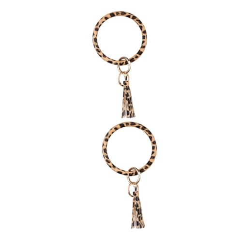 ROMISBABA 2 Stück Schlüsselanhänger Süße Frauen Schlüsselanhänger Leopard Druck Geldbörse Pu Schlüsselanhänger Ornament Schlüsselanhänger Quaste Armband ROMISBABA 2 Stück Schlüsselanhänger Süße Frauen Schlüsselanhänger Leopard Druck Geldbörse Pu Schlüsselanhänger Ornament Schlüsselanhänger Quaste Armband von ROMISBABA