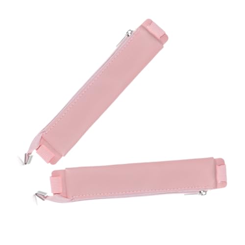 ROMISBABA 2 Stück Elastisches Stifttasche mit Reißverschluss für Notizbuch und Journal Organizer für Büro und Reise Vielseitige Federmappe mit Großem Stauraum für Schreibutensilien von ROMISBABA