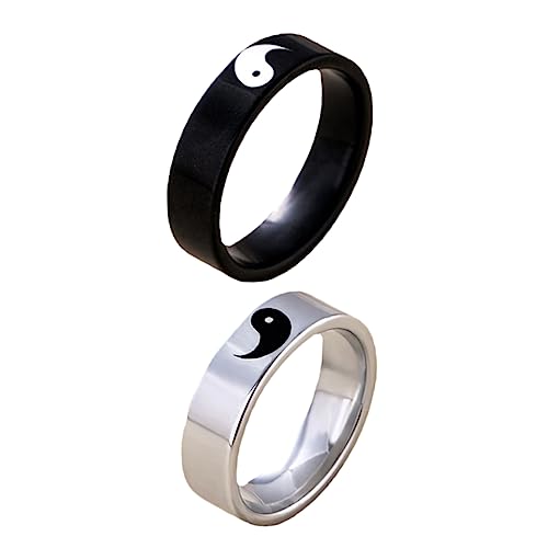 ROMISBABA 2 Stück Finger Ringe für Design Versprechen Ringe für Hochzeit Verlobung und an Valentinstag Geburtstag Weihnachten ROMISBABA 2 Stück Finger Ringe für Design Versprechen Ringe für Hochzeit Verlobung und an Valentinstag Geburtstag Weihnachten von ROMISBABA