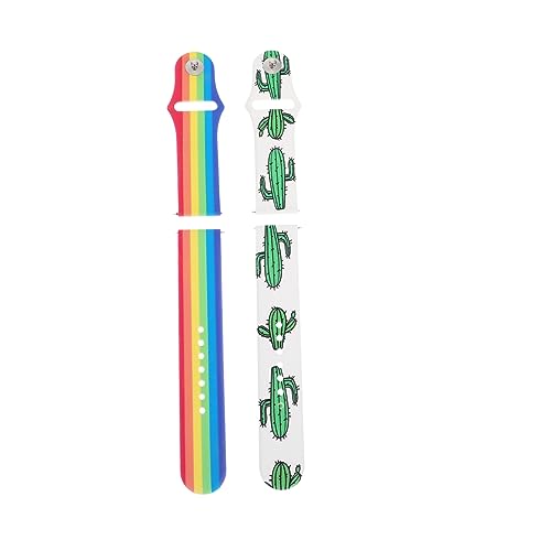 ROMISBABA 2 Stück -Gurt Sehen Sie sich Armbänder an ersatzteile silikonbänder Weiche Uhrenarmbänder Armband-Set Silikonband Uhrenarmband ersatz Smartwatch-Armbänder Kieselgel ROMISBABA 2 Stück -Gurt Sehen Sie sich Armbänder an ersatzteile silikonbänder Weiche Uhrenarmbänder Armband-Set Silikonband Uhrenarmband ersatz Smartwatch-Armbänder Kieselgel von ROMISBABA