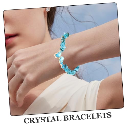 ROMISBABA 2 Stück Natürliches Amethyst-marmor-armband Damen Natürliches Steinperlenarmband mit Schmetterlings-charm Elegantes Schmuckgeschenk für Frauen und Mädchen ROMISBABA 2 Stück Natürliches Amethyst-marmor-armband Damen Natürliches Steinperlenarmband mit Schmetterlings-charm Elegantes Schmuckgeschenk für Frauen und Mädchen von ROMISBABA
