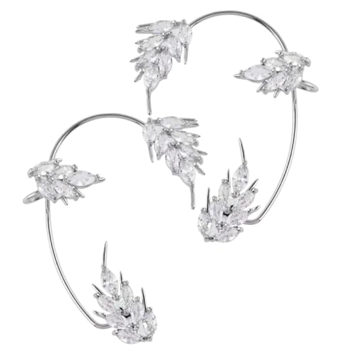 ROMISBABA 2 Stück Ohrklemmen für Damen nicht Piercende Ohrringe Stilvolle Ohrringe Robustem Ohrschmuck Dekoration für Festivals und Besondere Anlässe ROMISBABA 2 Stück Ohrklemmen für Damen nicht Piercende Ohrringe Stilvolle Ohrringe Robustem Ohrschmuck Dekoration für Festivals und Besondere Anlässe von ROMISBABA