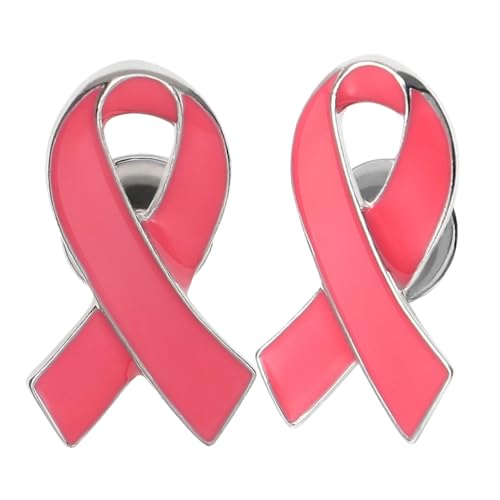 ROMISBABA 2 Stück Ribbon Brosche Langlebige Modische Anstecknadeln aus Robustem Material Eleganter Awareness lapel pin für Damen Funktional und Dekorativ bei Charity Social events von ROMISBABA