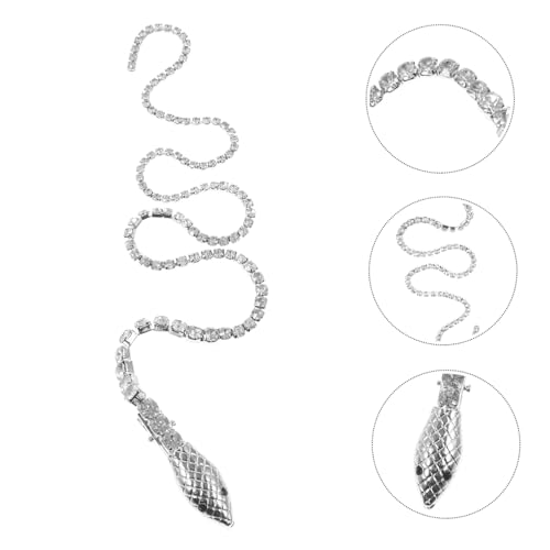 ROMISBABA 2 Stück Schlangen haarspangen aus Glänzende Haarklammern für Damen und Mädchen Eleganter Haarschmuck Robuste Geeignet für Alltag Party Hochzeit und Festlichkeiten von ROMISBABA