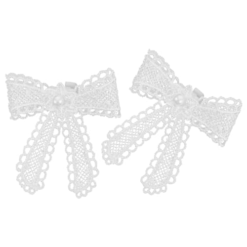 ROMISBABA 2 Stück Schuhclips mit Perlen Spitzen Schleife Abnehmbare Schnürsenkel Deko Schleifen für Hochzeit Party Alltag Zierliche Schleifen Bindung Langlebiges Material ROMISBABA 2 Stück Schuhclips mit Perlen Spitzen Schleife Abnehmbare Schnürsenkel Deko Schleifen für Hochzeit Party Alltag Zierliche Schleifen Bindung Langlebiges Material von ROMISBABA