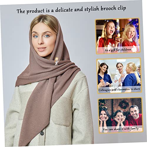 ROMISBABA 2 Stück Teiliges Cartoon Broschen mit Niedlichem Krankenschwester Langlebige Umweltfreundliche Anstecknadeln Farbecht und Vielseitig für Kleidung Taschen Hüte Geeignet für Schüler von ROMISBABA