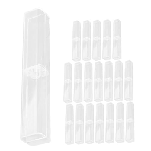 ROMISBABA 20 Stück Boxen Transparentes Federmäppchen Stiftboxen Stiftetui Displaybox Stiftboxen Einzelstift Organizer Füllfederhalter Sammeletui Bleistiftboxen Stiftvitrine ROMISBABA 20 Stück Boxen Transparentes Federmäppchen Stiftboxen Stiftetui Displaybox Stiftboxen Einzelstift Organizer Füllfederhalter Sammeletui Bleistiftboxen Stiftvitrine von ROMISBABA