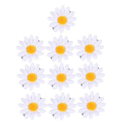 ROMISBABA 20 Stück Daisy Haarspangen Teiliges Blumendesign für Damen und Mädchen Eleganter Haarschmuck für Strandurlaub und Alltag Rutschfeste Clips Weiß ROMISBABA 20 Stück Daisy Haarspangen Teiliges Blumendesign für Damen und Mädchen Eleganter Haarschmuck für Strandurlaub und Alltag Rutschfeste Clips Weiß von ROMISBABA