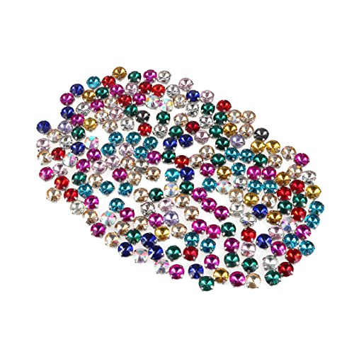 ROMISBABA 200 Stück Klauenbohrer Mit Vierbauer Kleidung Kristallklaue Strasssteine aus Glas Strasssteine nähen Strasssteine für Diy Runde Strasssteine Zufällige Farbe ROMISBABA 200 Stück Klauenbohrer Mit Vierbauer Kleidung Kristallklaue Strasssteine aus Glas Strasssteine nähen Strasssteine für Diy Runde Strasssteine Zufällige Farbe von ROMISBABA