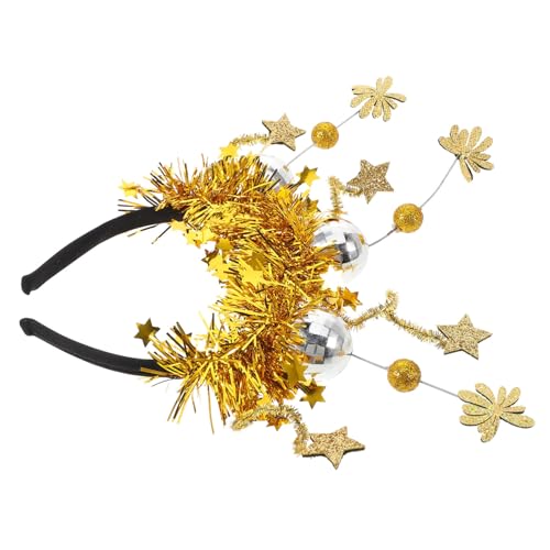 ROMISBABA 2025 Neujahrs- -Stirnband Dekorations-Requisiten für das neue Jahr Kopfbedeckung für die Neujahrsparty party dekoration Verkleiden Sie Haaraccessoires für das neue Jahr von ROMISBABA