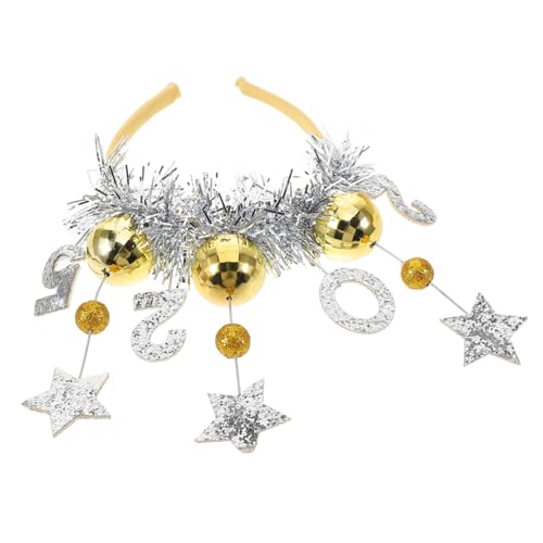 ROMISBABA Neujahrs-stirnband Mit Glitzerstern Einzigartiges Haaraccessoire Für Silvesterfeiern Leicht Und Bequem Für Fotorequisiten Und Unvergessliche Erinnerungen von ROMISBABA